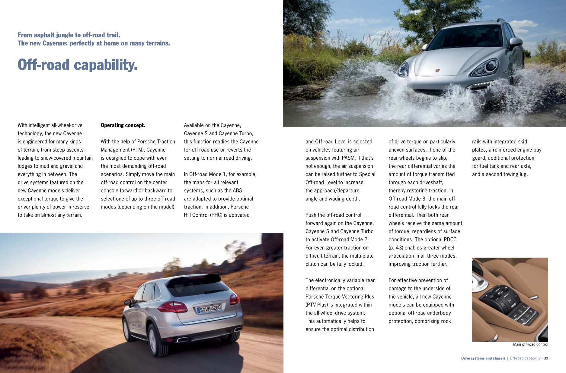 2011 Porsche Cayenne Brochure Page 60